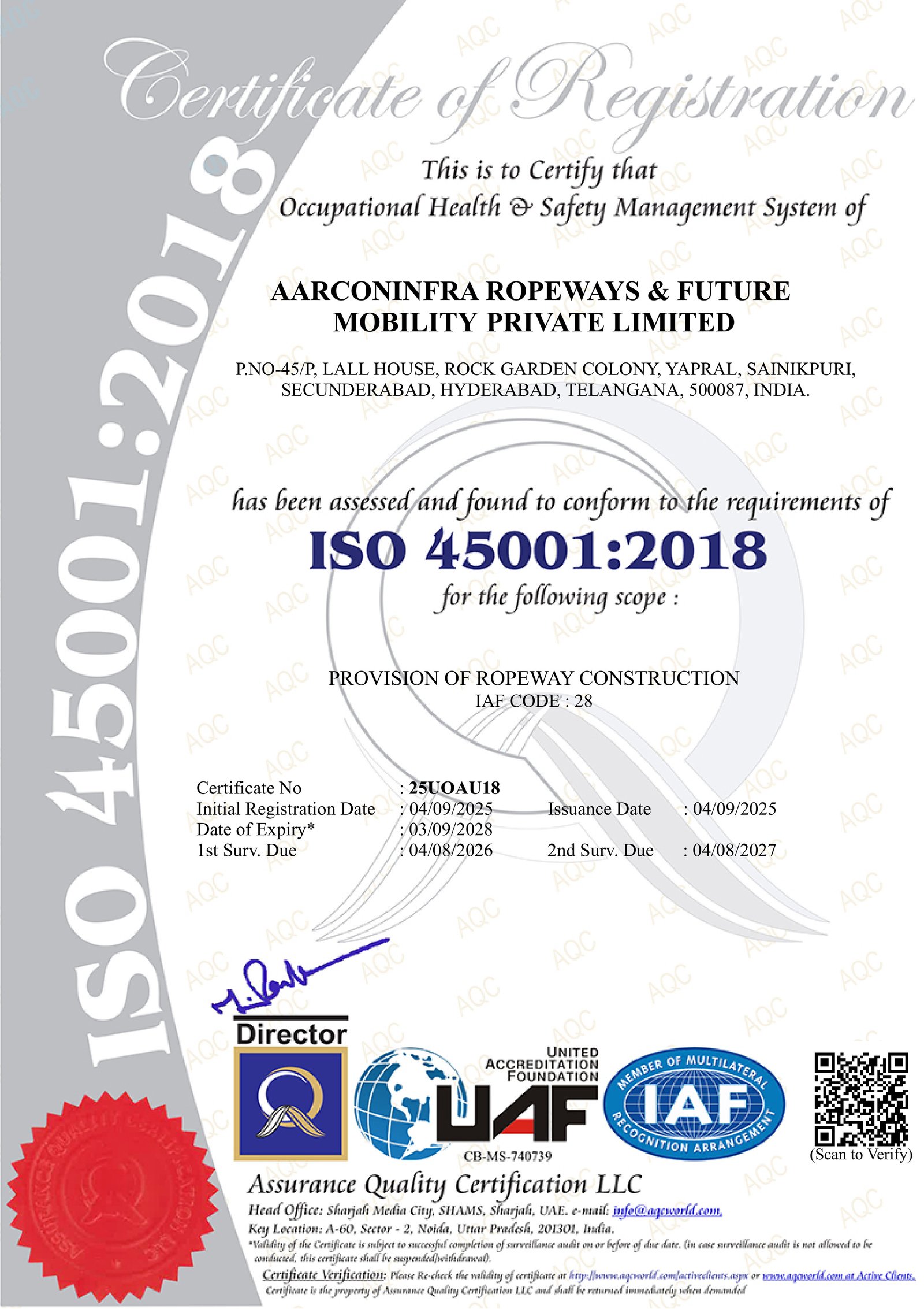 ISO 45001:2018